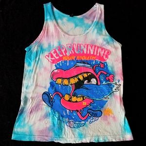 Tie-Dye Sleeveless shirt